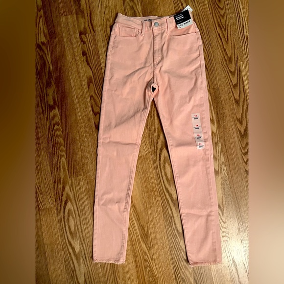 Size 14 pink Old Navy Rockstar Jeggings - Picture 1 of 1